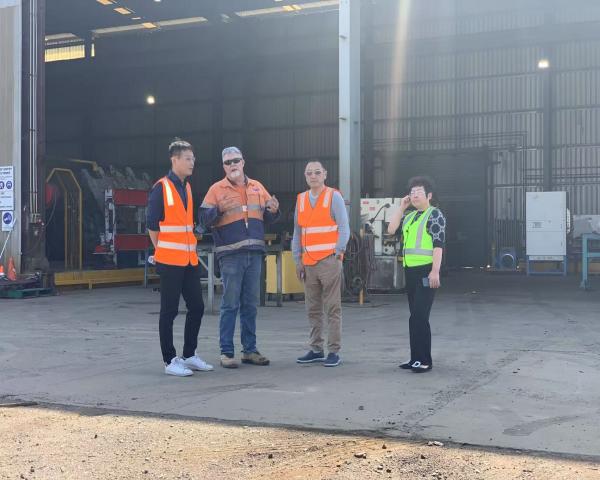 Visiting customers